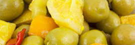 Olives à l'Andalouse pimentées