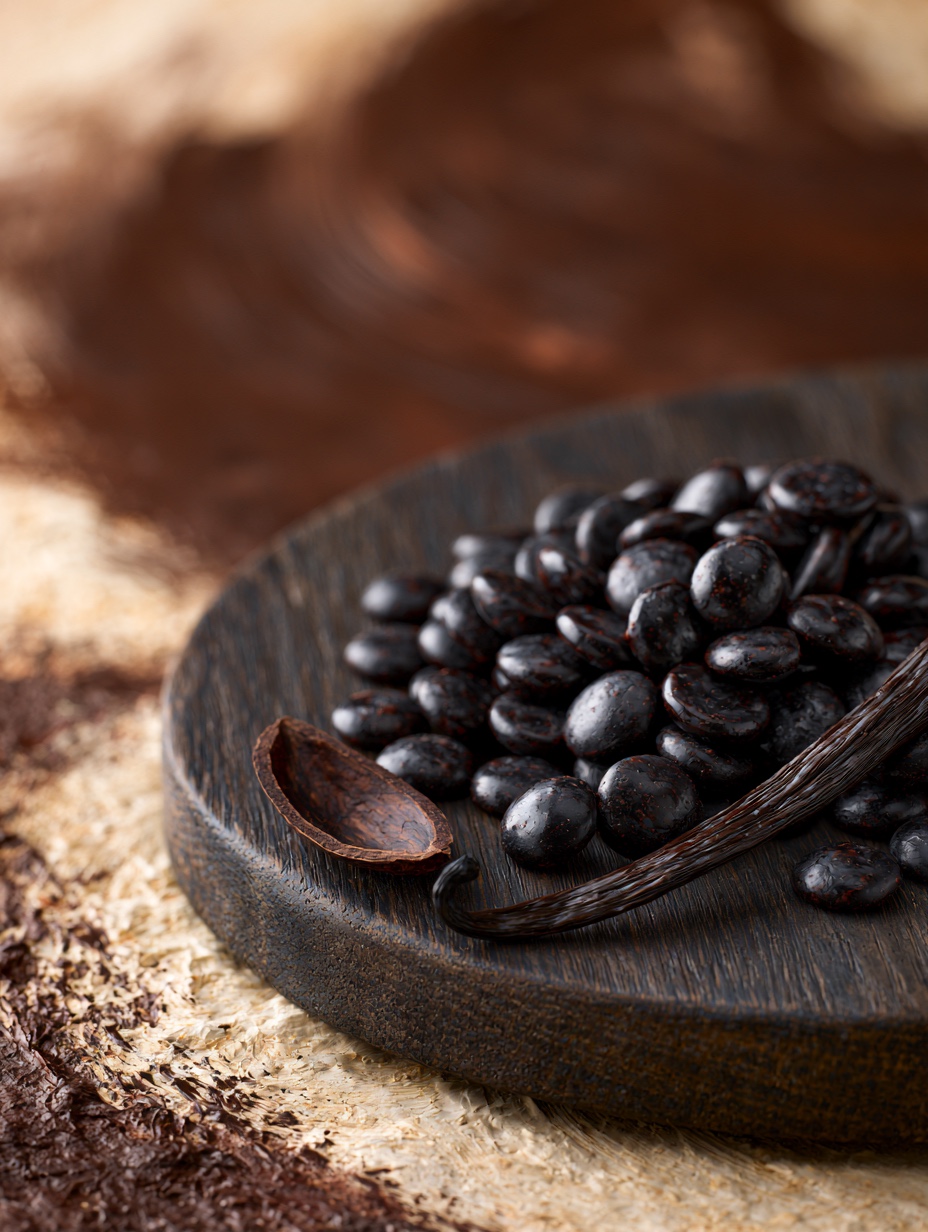 Chocolat de couverture noir
