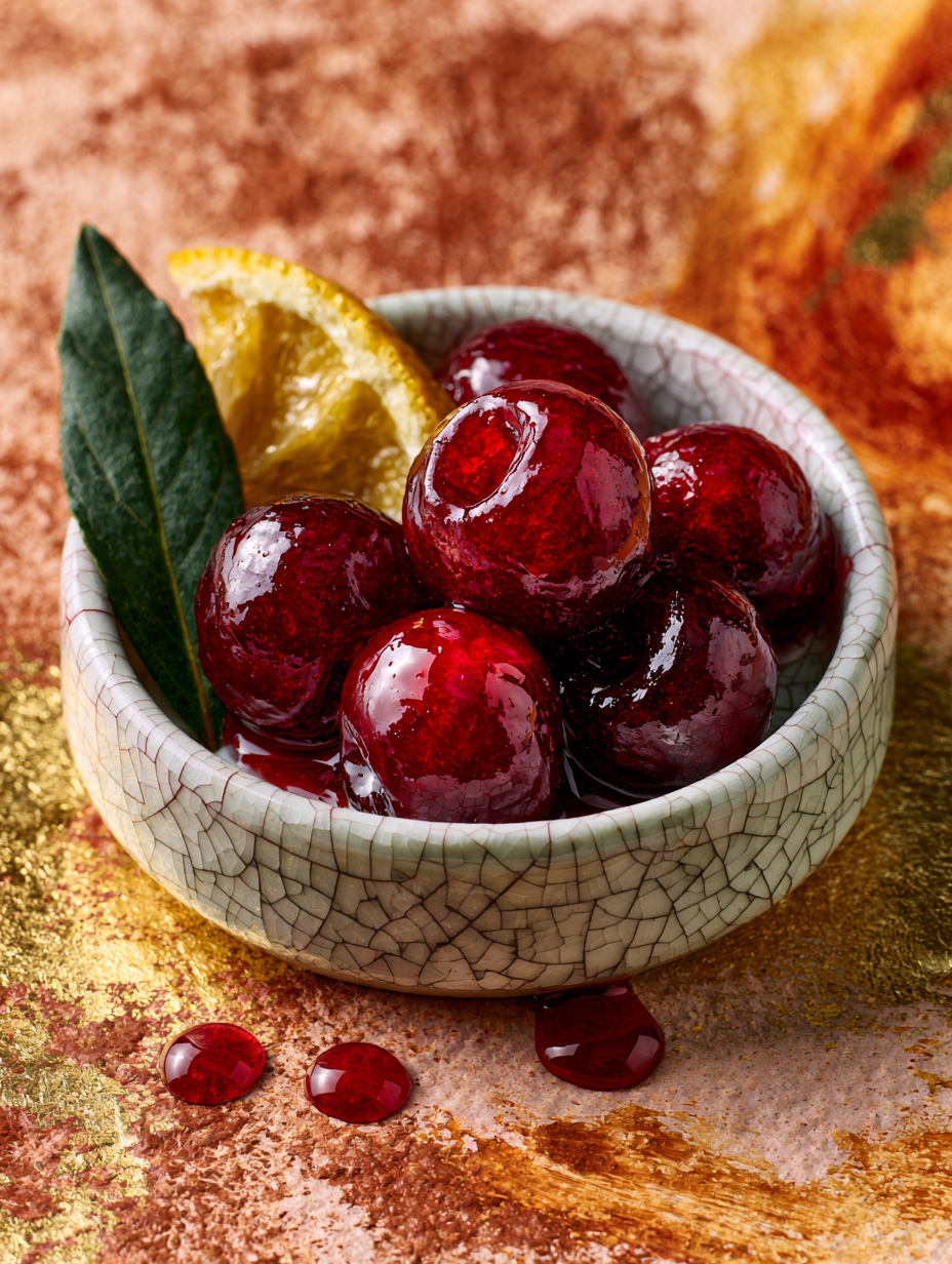Cerises confites
