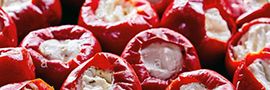 Poivrons farcis à la Ricotta
